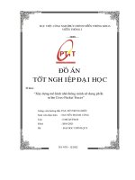Đồ án tốt ngh iệp Đại học Đề tài “xây dựng mô hình nhà thông minh sử dụng phần mềm cisco packet trace
