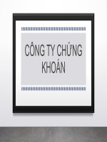 CÔNG TY CHỨNG KHOÁN