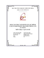 Báo cáo thực hành bài 15 lập trình client:server Để trao Đổi thông tin an toàn cvf