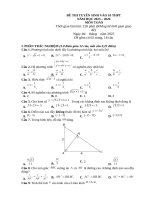 Đề số 03 Đề số 10