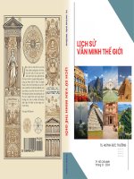 Lịch sử văn minh thế giới  TS. Huỳnh Đức Trường