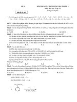 Đề 10 TRỌNG TÂM HOÁ HỌC 12 THEO CHƯƠNG TRÌNH KHOA HỌC TỰ NHIÊN MỚI TẬP 2 VÔ CƠ bản dọc