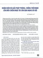 Bài báo khoa học   lê trọng an