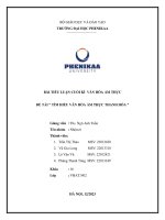 Văn hóa Ẩm thực  Thanh Hoá