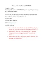 Đề bài giữa kỳ dhmk18ctt  công ty genesys