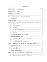 Xác Định một số tính chất vật lý và khả năng thấm nước của Đất dưới các trạng thái rừng khác nhau tại ban quản lí rừng phòng hộ tân phú, tỉnh Đồng nai
