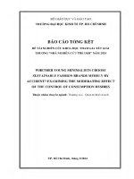 Whether young minimalists choose sustainable fashion brands merely by accident examining the moderating effect of the control of consumption desires