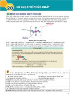 Bài 28  sơ lược về phức chất   hsm