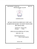 Kết quả chuyển hai phôi ngày 5 trữ lạnh tại bệnh viện Đại học y hà nội từ tháng 6 2022 Đến 6 2023