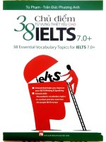 38 chủ Điểm từ vựng thiết yếu cho ielts
