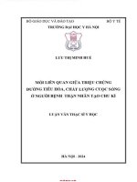 Mối Liên Quan Giữa Triệu Chứng Đường Tiêu Hóa, Chất Lượng Cuộc Sống Và Một Số Yếu Tố Liên Quan Ở Người Bệnh Thận Nhân Tạo Chu Kì.pdf