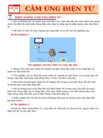 Giáo án giảng dạy vật lý 12 phần cảm ứng điện từ 
