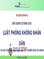 Gdct luật phòng không nhân dân