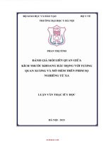 Đánh giá mối liên quan giữa kích thước khoang hầu họng với tương quan xương và mô mềm trên phim sọ nghiêng từ xa
