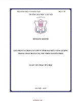 Giá trị chụp cắt lớp vi tính hai mức năng lượng trong chẩn Đoán ung thư phổi nguyên phát