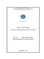 Khóa luận tốt nghiệp ngành văn hóa du lịch tìm hiểu hoạt Động giao tiếp Ứng xử của hướng dẫn viên với khách du lịch tại công ty cổ phần du lịch hạ long
