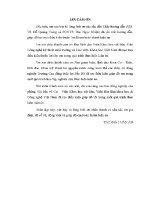 Luận văn nghiên cứu biến tính quặng laterit bằng la2o3 và ceo2 Để xử lý asen và photphat trong môi trường nước
