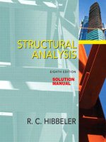 Structural analysis 8th edition solutions manual (russell c  hibbeler) (z lib org)