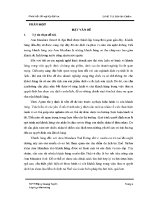 Nghiên cứu các yếu tố Ảnh hưởng Đến sự lựa chọn du lịch tại huế của khách du lịch lưu trú tại ana mandara resort & spa huế
