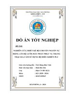 Khóa luận tốt nghiệp Điện công nghiệp - Dân dụng: Nghiên cứu, thiết kế bộ chuyển nguồn tự động ATS hệ lưới - Máy phát phục vụ trang trại gia cầm sử dụng bộ điều khiển PLC