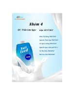Công ty cổ phần thực phẩm dinh dưỡng