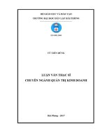 Hoàn thiện công tác bảo hiểm xã hội Đối với các doanh nghiệp ngoài quốc doanh trên Địa bàn huyện an dương thành phố hải phòng