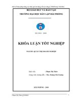 Một số biện pháp nâng cao hiệu quả sử dụng vốn tại công ty tnhh may việt hàn