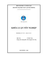 Hoàn thiện tổ chức kế toán vốn bằng tiền tại công ty tnhh ojitex hải phòng