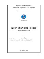 Luận văn a study on translating lyrics of some common english songs into vietnamese