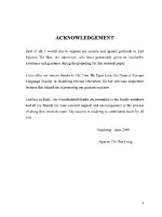 Luận văn reading and writing numerals in english