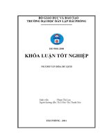 Luận văn một số giải pháp nhằm nâng cao chất lượng dịch vụ phòng tại khách sạn sơn nam nam Định