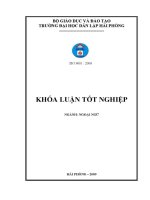 Luận văn causative verbs