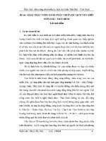 Luận văn khai thác tiềm năng phát triển du lịch ven biển tiền hải thái binh