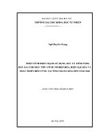 Luận văn nghiên cứu xây dựng mô hình thủy Động lực ba chiều tính toán trường dòng chảy xung quanh các công trình thủy lực phức tạp