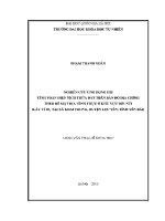 Luận văn nghiên cứu Ứng dụng gis tính toán diện tích thửa Đất trên bản Đồ Địa chính theo bề mặt Địa hình thực Ở khu vực Đồi núi lấy ví dụ tại xã khai trung huyện lục yên tỉnh yên bái