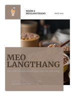 Báo cáo nhóm 6 khởi nghiệp  meo sản xuất và kinh doanh pate tươi cho thú cưng