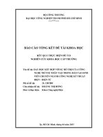 Dạy học kết hợp với sự hỗ trợ của công nghệ trí tuệ nhân tạo trong Đào tạo sinh viên chuyên ngành công nghệ kỹ thuật Điện – Điện tử