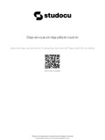 Dap an cua on tap ptbctc cuoi ki