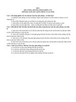 Bộ câu hỏi học phần 1 306 câu