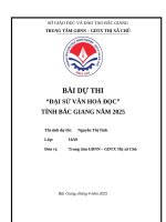 Đại sứ văn hóa Đọc