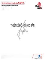 Giáo trình bài giảng thiết kế Đồ họa cơ bản