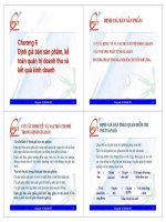 Giáo trình bài giảng kế toán quản trị