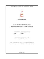 Quản trị quan hệ khách hàng tại tổng công ty bưu chính việt nam (tt)