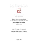 Một số vấn Đề trong thiết kế tuyến cáp quang biển trục bắc nam (tt)