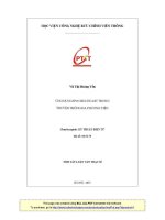 Ứng dụng ipv6 multicast trong truyền thông Đa phương tiện (tt)