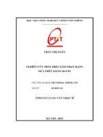 Nghiên cứu phát hiện xâm nhập mạng dựa trên mạng bayes (tt)