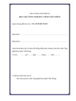 Vấn Đề an ninh trong mạng riêng Ảo vnp (tt)