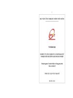 Nghiên cứu công nghệ ipv6 và triển khai thử nghiệm trên hệ thống mạng doanh nghiệp (tt)