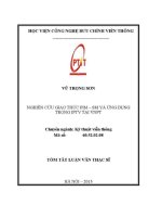 Nghiên cứu giao thức pim sm và Ứng dụng trong iptv tại vnpt (tt)