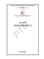 Giáo trình bài giảng toán rời rạc 2